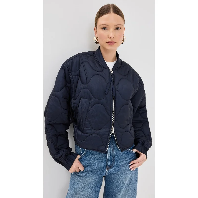 AGOLDE Women's Iona Quilted Jacket Ink