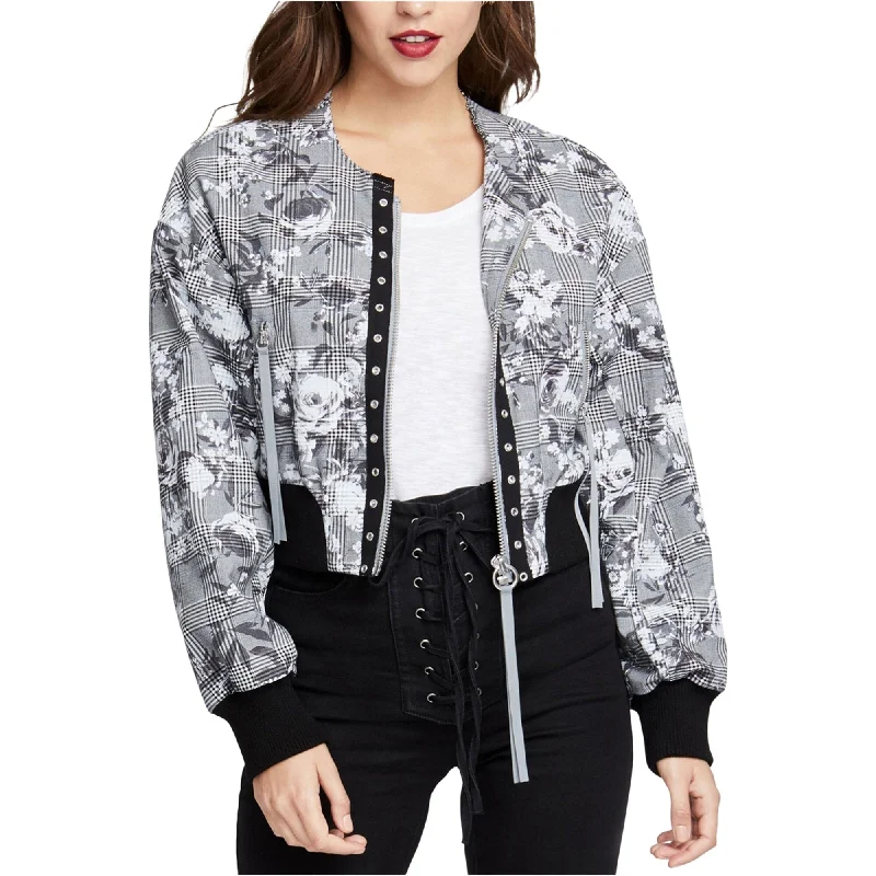 Rachel Roy Womens Baldwin Bomber Jacket