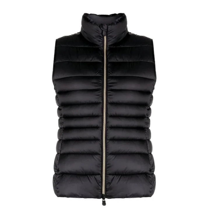 Save the Duck Women's Lynn Puffer Vest Black