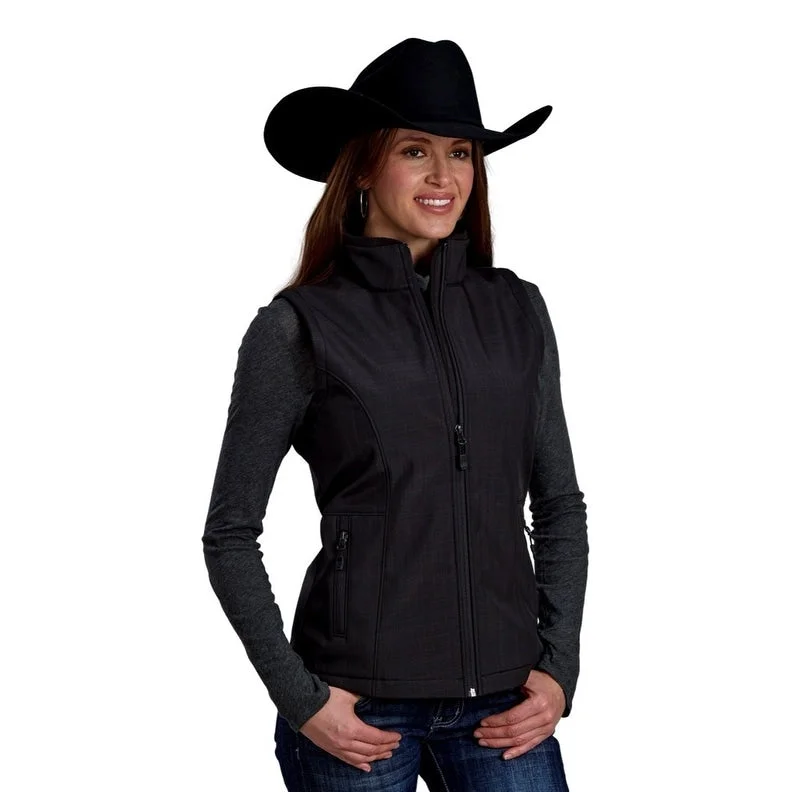 Roper Western Vest Womens Technical Soft Shell 03-098-0781-6009 GY