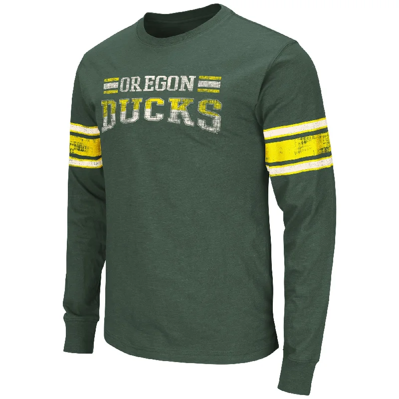 Oregon Ducks Colosseum Gridiron L/S Men's Shirt