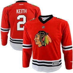 Duncan Keith #2 Chicago Blackhawks Reebok Youth Replica Jersey - Red