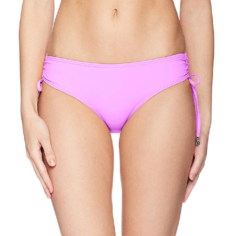 Women's Plain Solid Bikini Bottom,Light Purple