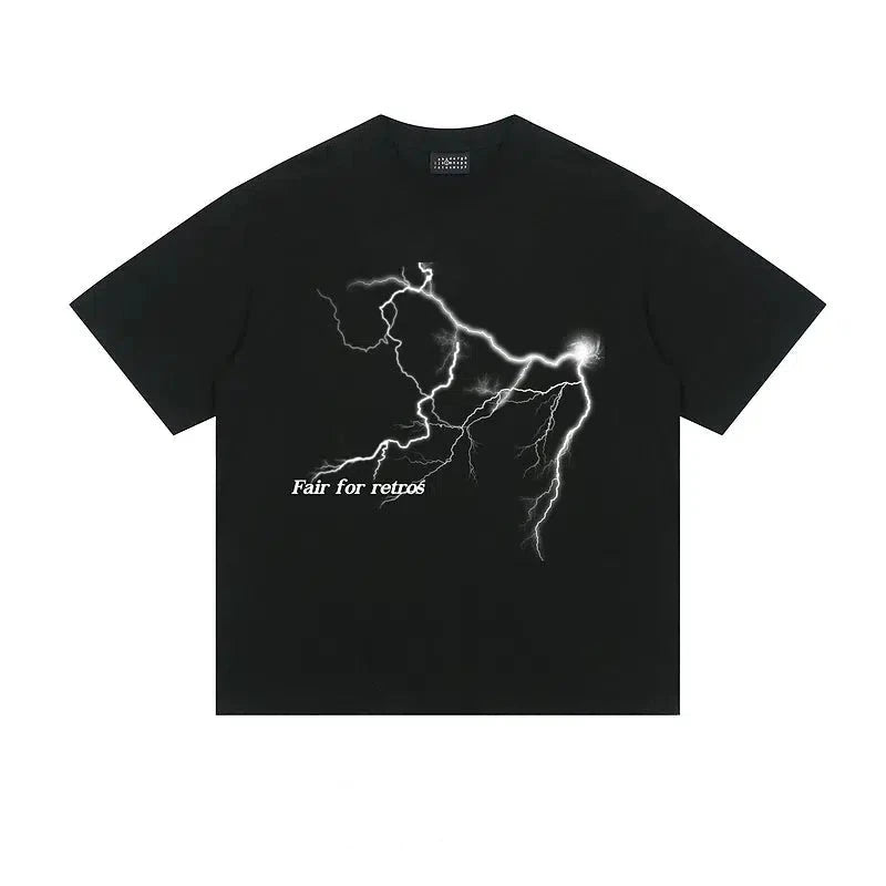 Lightning Print T-shirt