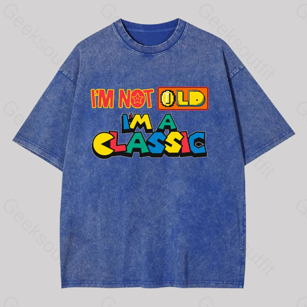 I'm a Classic Geek Washed T-shirt