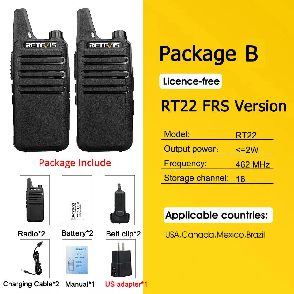 FRS 2pcs Package B