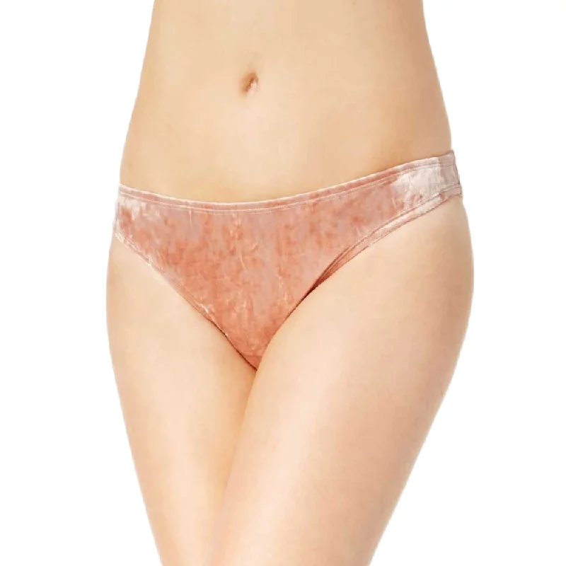 Women's Crushed Velvet Hipster Bikini Bottoms,Somo