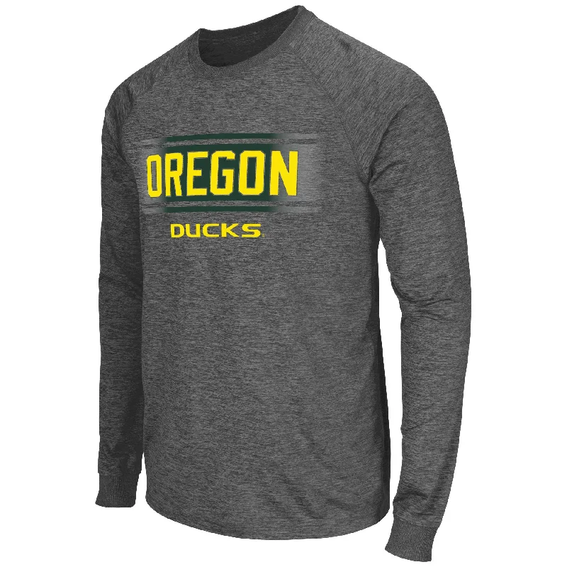 Oregon Ducks Colosseum Slate II L/S Performance Shirt