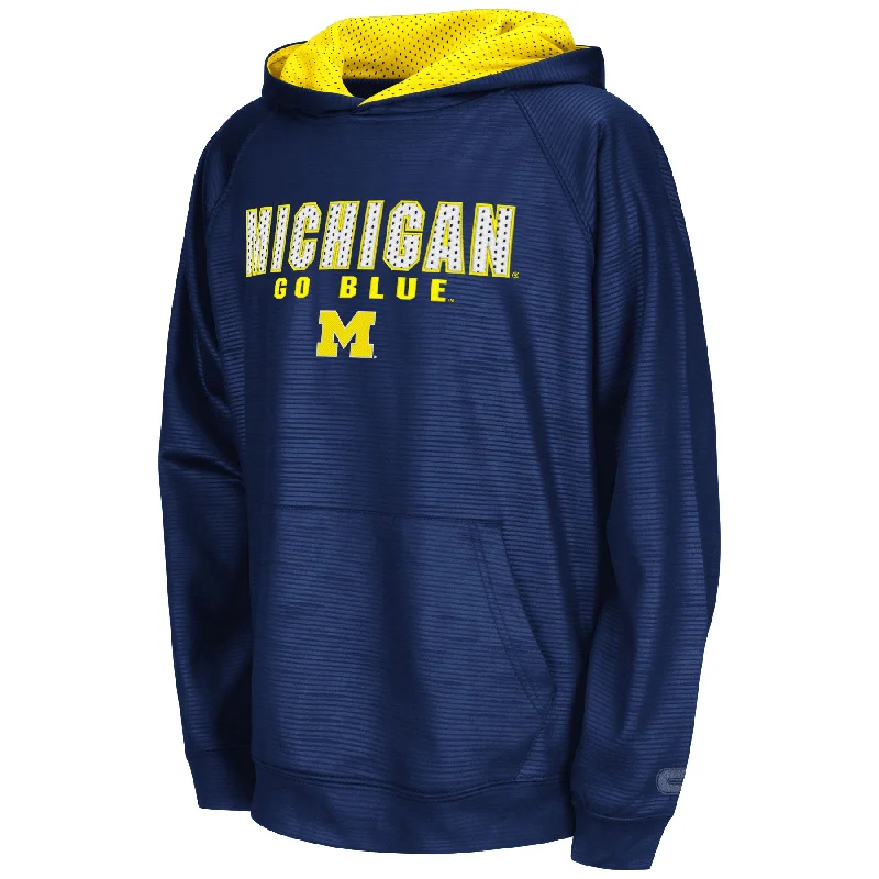 Michigan Wolverines Colosseum Youth Surge Sweatshirt