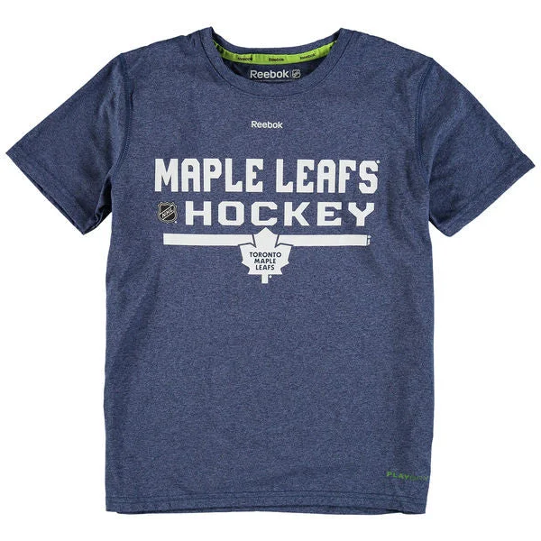 Toronto Maple Leafs Reebok Center Ice Collection Youth PlayDry Shirt