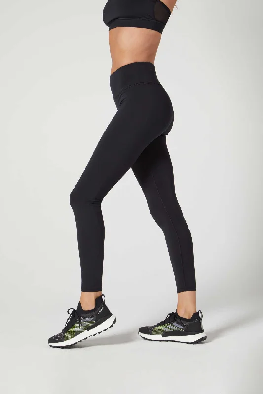 Zoe Back Pocket Legging Jet Black