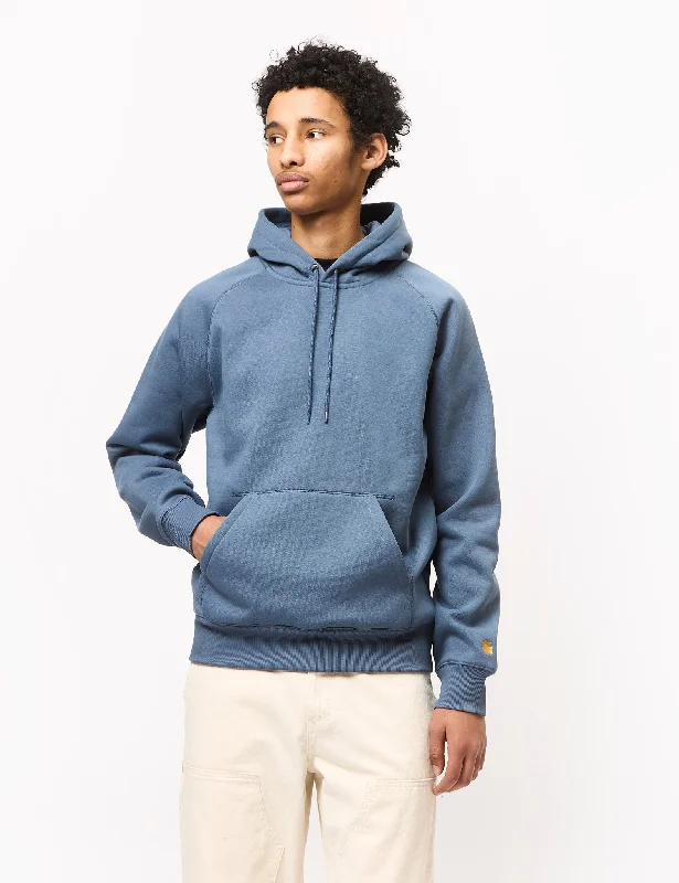 Carhartt WIP Chase Hooded Sweatshirt (Regular) - Positano Blue