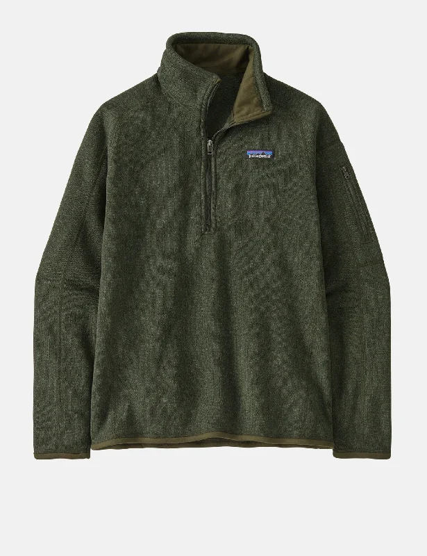 Patagonia Women's 1/4 Zip  Better Sweater - Torrey Pine Green