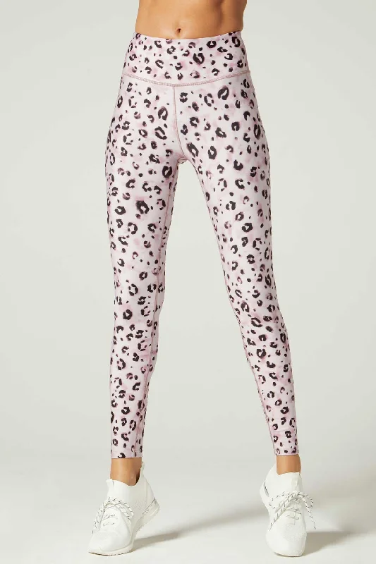 Zoe Back Pocket Legging Cheetah Glow