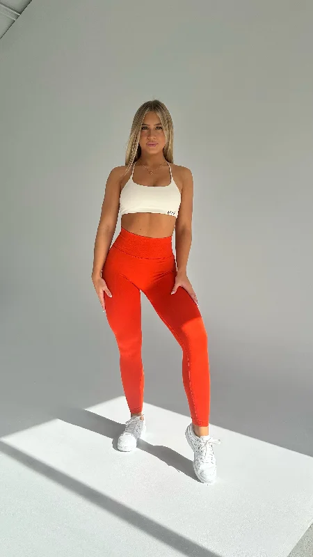 Essential Leggings - SUNSET ORANGE