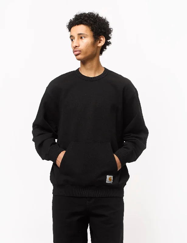 Carhartt WIP Billy Sweatshirt (Balloon Fit) - Black