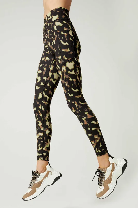 Remi Pocket Legging Blur Camo