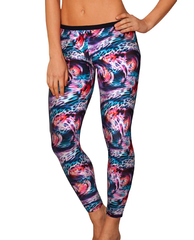 Free Sport by Gottex Tiger Wave Swim Leggings