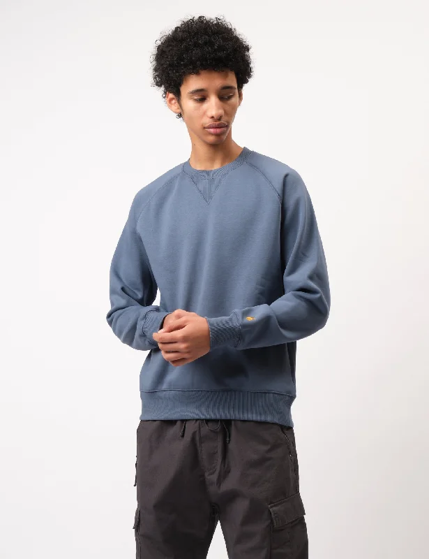 Carhartt WIP Chase Sweatshirt (Regular) - Positano Blue