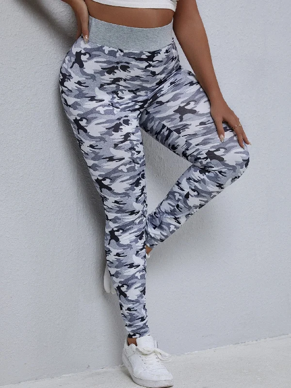 Camo Long Plus Size Leggings