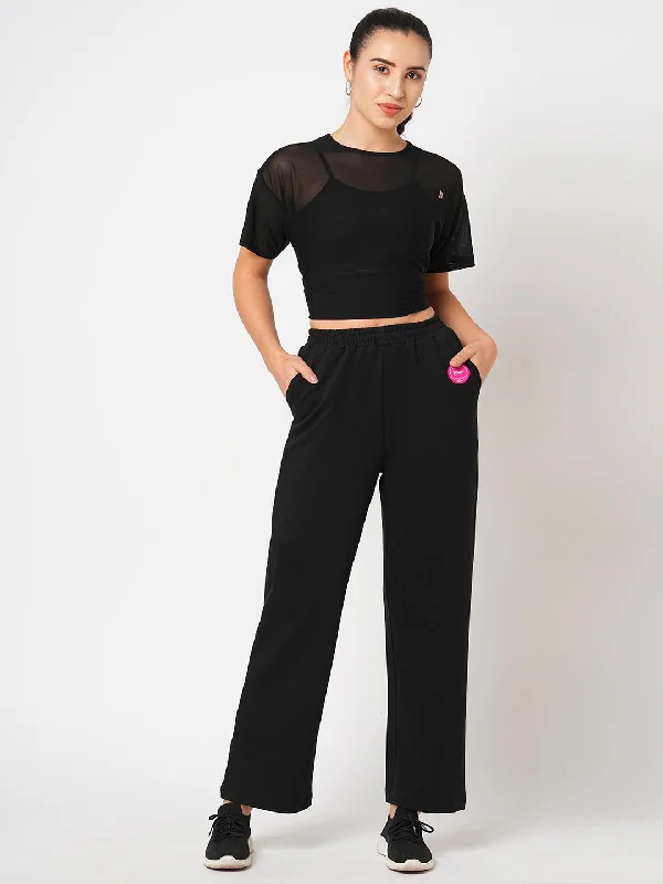 Vacay Ready Black Wide Leg Pants