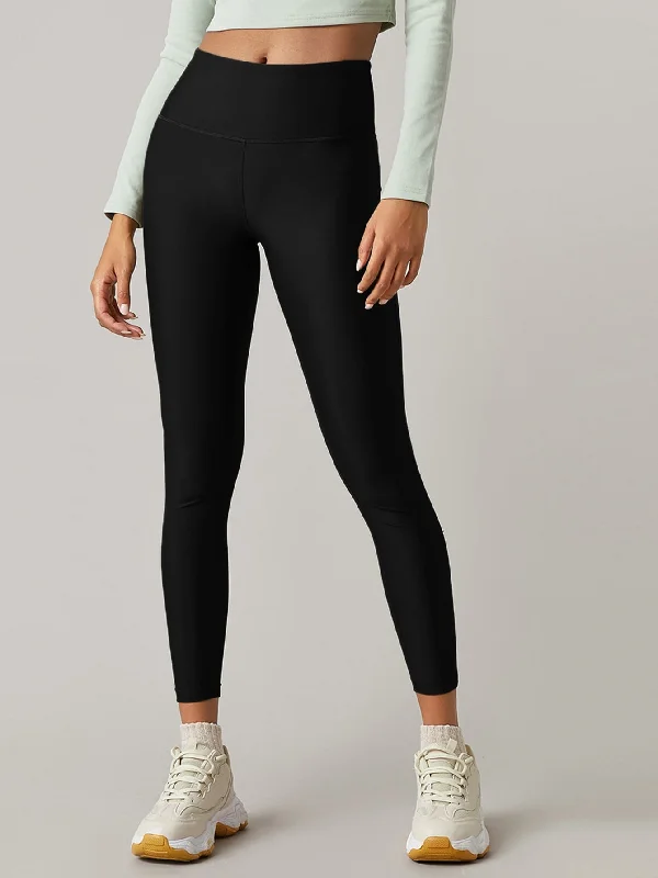 Casual Plain Capris Women Leggings