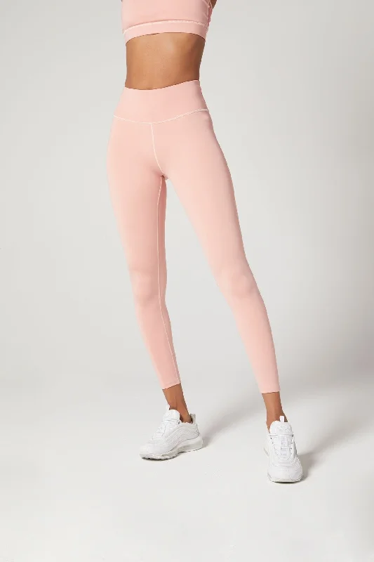 Zoe Back Pocket Legging Rose Blush